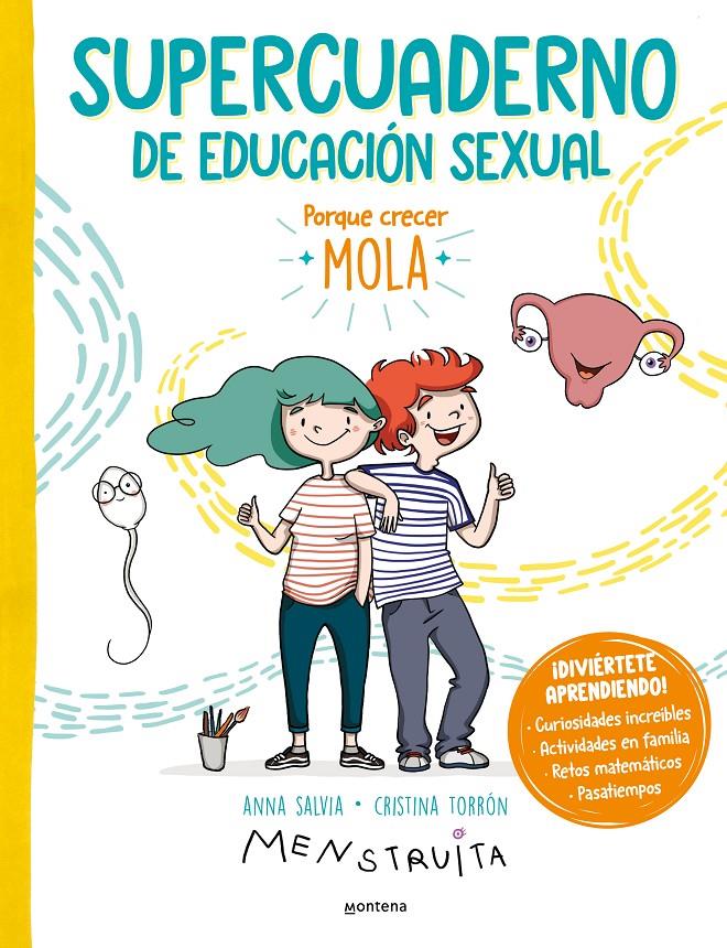 Supercuaderno de educación sexual | 9788419501165 | Torrón (Menstruita), Cristina/Salvia, Anna | Llibreria Sendak
