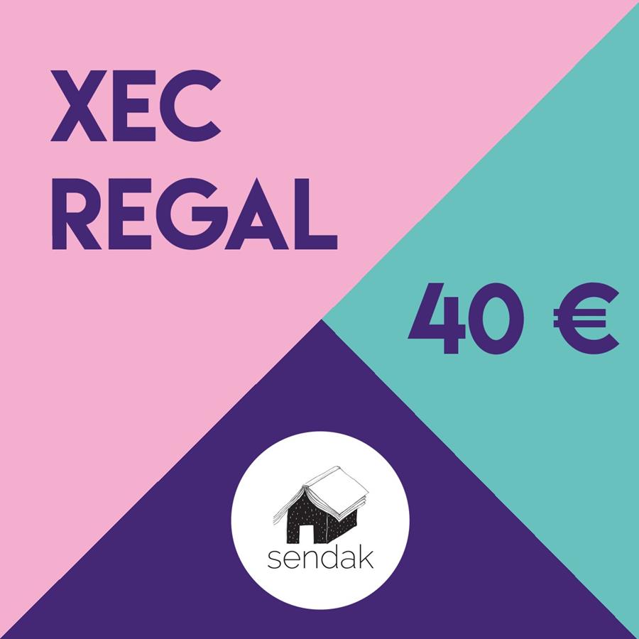 Xec Regal 40€ | 9999900004496 | Llibreria Sendak