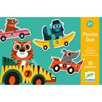 DJECO Puzzle Duo - Racing cars | 3070900081482 | Llibreria Sendak