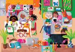 VILAC Wooden puzzle book - Activities - Sophia Touliatou | 3048700079107 | Llibreria Sendak