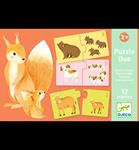 DJECO Puzzle Dúo - Animales bebés | 3070900081970 | Llibreria Sendak