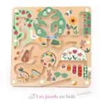 VILAC Magnetic Wooden Maze - Harvest in the Garden | 3048700071248 | Llibreria Sendak