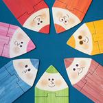 LONDJI PUZZLE - Colours blau | 8435817201821 | Librería Sendak