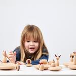TICKIT Animales de madera 10 piezas | 5060155731322 | Llibreria Sendak