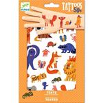 DJECO Tatuajes Animales divertidos | 3070900099173 | Librería Sendak
