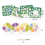 DJECO Pintura con paleta - Animales salvajes | 3070900091320 | Librería Sendak