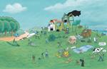 Le pré aux vaches | 9782889084197 | Farnos, Rémi | Llibreria Sendak