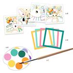 DJECO Tarjetas para pintar - Jardín mágico | 3070900099968 | Llibreria Sendak