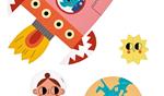 LONDJI Puzzle Valentina in the space | 8436580423380 | Llibreria Sendak