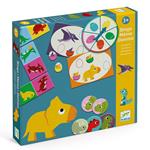 DJECO Juego Bingo Mémo Domino - Dinosaurios  | 3070900081321 | Llibreria Sendak