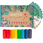 KNETÄ Plastilina - Set de 8 colores (8 x 50 g) | 4270000859618 | Llibreria Sendak