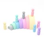 MIWIS Arc pastel 7 peces + 7 figures | 756058829444 | Llibreria Sendak