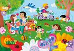 VILAC Wooden puzzle book - The 4 seasons - Sophia Touliatou | 3048700079114 | Llibreria Sendak