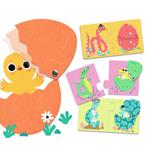 DJECO Puzzle Dúo - Huevos divertidos | 3070900081932 | Llibreria Sendak