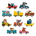 DJECO Puzzle Duo - Racing cars | 3070900081482 | Llibreria Sendak