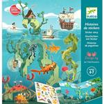 DJECO Historias de pegatinas - Aventuras en el mar | 3070900089532 | Llibreria Sendak