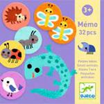 DJECO Memory - Pequeños animales | 3070900082540 | Librería Sendak