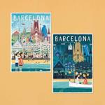 LONDJI Puzzle Barcelona Skyline | 8436580428378 | Librería Sendak