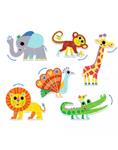 DJECO Puzzle Duo - Animals articulats | 3070900082625 | Librería Sendak