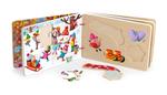 VILAC Wooden puzzle book - The 4 seasons - Sophia Touliatou | 3048700079114 | Llibreria Sendak