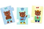 DJECO Puzzle trío - Peluche se viste | 3070900082748 | Librería Sendak