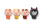 LILLIPUTIENS Ttielles de dit - Los tres cerditos | 5414834834086 | Llibreria Sendak