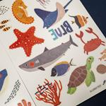 LONDJI Tattoos - Blue | 8435817200633 | Llibreria Sendak