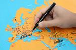 PALOMAR Crumpled Map (Country names) | 9788897487791 | Llibreria Sendak
