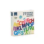 VILAC Box set of 77 capitals letters alphabet magnets | 3048700067050 | Llibreria Sendak