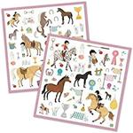 DJECO Pegatinas - Caballos | 3070900088818 | Librería Sendak