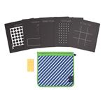 JAQ JAQ BIRD Chalk Board Set - Games (with zipper pouch) | 0650726210209 | Librería Sendak