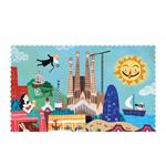 LONDJI Puzzle Night & Day in Barcelona | 8436580423267 | Librería Sendak