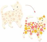 DJECO Crear con papel - Los gatitos de Elodie | 3070900000797 | Librería Sendak