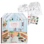 MOULIN ROTY Quadern per pintar - El Jardiner (amb adhesius) | 3575677126041 | Llibreria Sendak
