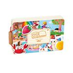 VILAC Wooden puzzle book - The 4 seasons - Sophia Touliatou | 3048700079114 | Llibreria Sendak