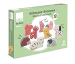 VILAC Wooden Sound Animals - Sarah Betz | 3048700071262 | Llibreria Sendak