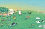 Le pré aux vaches | 9782889084197 | Farnos, Rémi | Llibreria Sendak