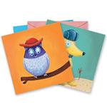 DJECO Crear con pegatinas - Animales | 3070900089327 | Librería Sendak