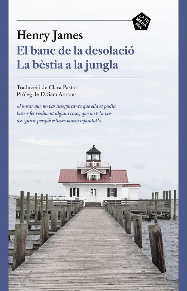 El banc de la desolació / La bèstia a la jungla | 9788412356410 | James, Henry | Librería Sendak