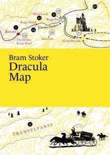 Bram Stoker,  Dracula Map | 9789152770948 | Martin Master of Fine Arts Thelander | Librería Sendak