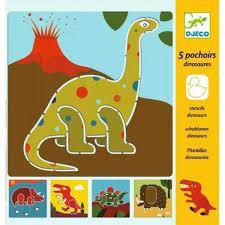 DJECO Plantillas - Dinosaurios | 3070900088634 | Llibreria Sendak