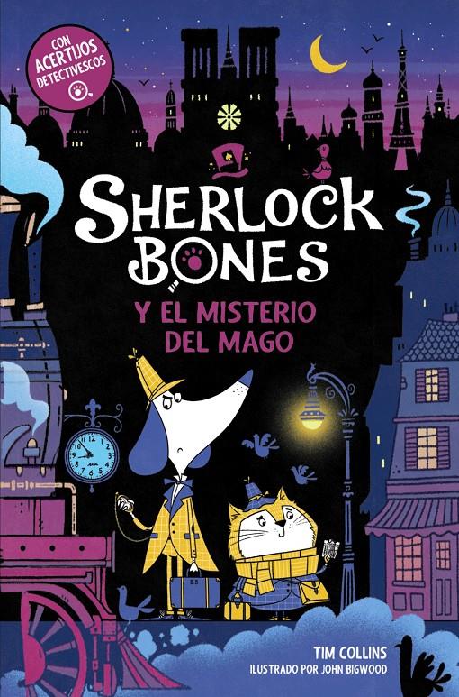 Sherlock Bones y el misterio del mago | 9788414345245 | Collins, Tim | Llibreria Sendak