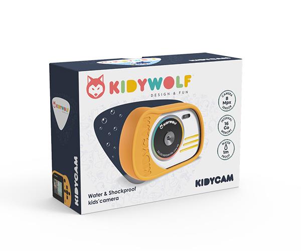 KIDYWOLF KIDYCAM Càmera submergible color groc | 5407009180392 | Librería Sendak
