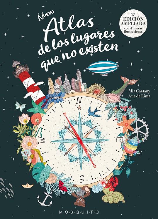 Nuevo atlas de los lugares que no existen | 9788412141085 | Cassany, Mia / de Lima, Ana | Librería Sendak
