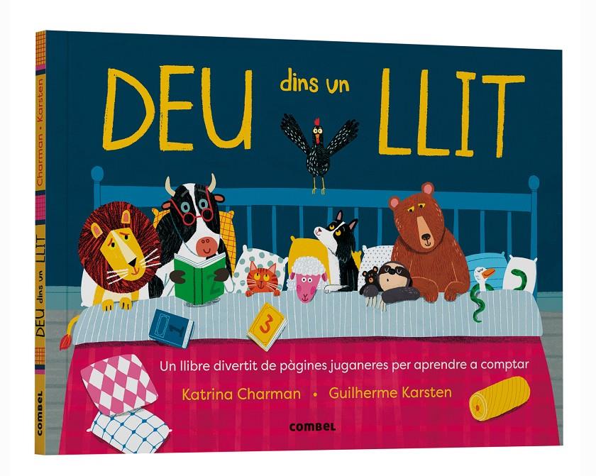 Deu dins un llit | 9788411580946 | Charman, Katrina | Llibreria Sendak