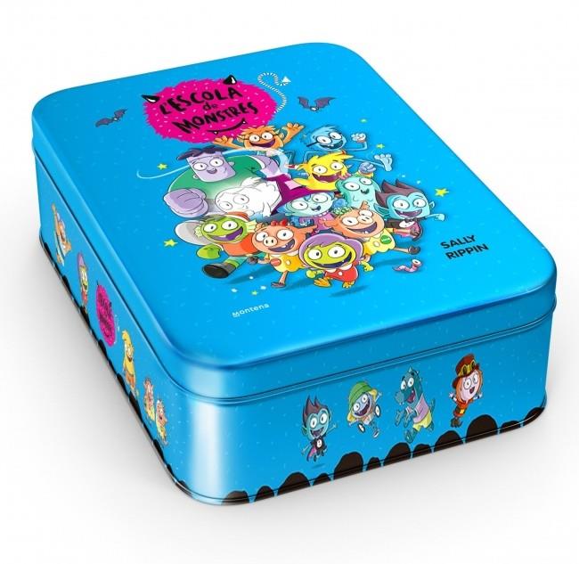 L'Escola de Monstres - Cofre amb els llibres 1-8 | 9791387724955 | Rippin, Sally | Librería Sendak