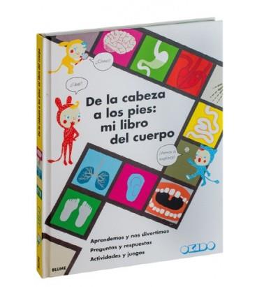 De la cabeza a los pies: mi libro del cuerpo | 9788498016406 | Okido Studio | Llibreria Sendak