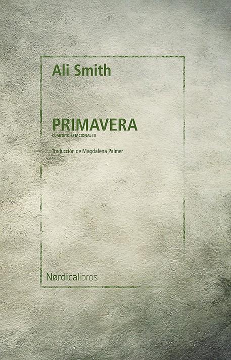 Primavera | 9788418451676 | Smith, Ali | Llibreria Sendak