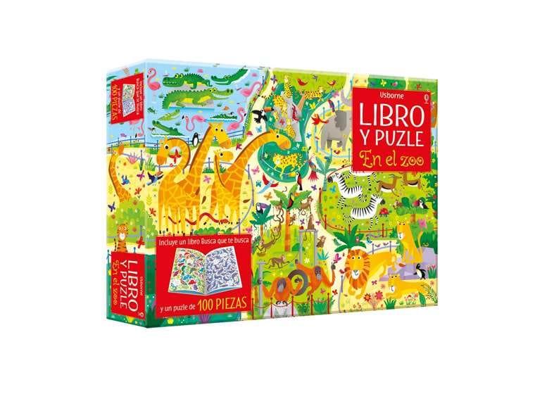 En el zoo (Libro y puzzle) | 9781474957083 | AA.VV | Llibreria Sendak