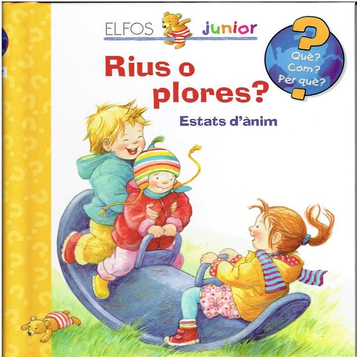 Enciclopèdia Junior. Rius o plores? | 9788484234104 | Varios autores | Librería Sendak